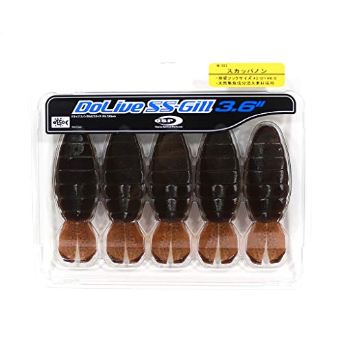 OSP「ドライブSSギル3.6インチ・2インチ」リグと使い方！ブルフラット